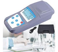 Medidor de Turbidez, Medidor de Turbidez Digital Configuración de Microcomputadora Portátil Solución Estándar Precisa Luz Dispersa de 90 Grados para Plantas de Tratamiento de Agua(ZD-501(0-500))