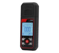 Medidor de velocidad portátil de 8 aspas, anemómetro de alta precisión con bloqueo de valores, alarma de umbral, rango de medición 0,06-30,0 m/s, para una amplia