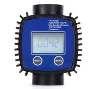 Medidor de visualización digital, hilo interno de 1 pulgada, para gasolina, líquidos químicos, agua y aceite, pantalla de lectura clara, material duradero premium