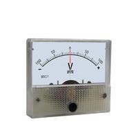 Medidor de voltaje bidireccional positivo/negativo de CC ± 85C1 1V2V3V5V10V15V20V30V50V100V200V500V 1 unidad(3V)