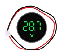 Medidor de voltaje de batería,Medidor de voltaje digital Probador de | Impermeable Medidor de voltímetro universal para automóvil, motocicleta, RV