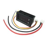 Medidor de voltaje digital LED, Display de voltaje para Beginners, 0-100 V Voltaje Meter, DC Voltage Display, Accurate 0-100 V Display for Electrical Professionals, Hobbyists, and Technicians