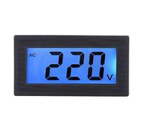 Medidor De Voltaje Lcd Ac80 500V Pantalla Digital Con Luz De Fondo Azul Para Lecturas Precisas En Entornos Hostiles Instalación Rápida Y Alimentación Directa