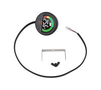 Medidor de voltaje LCD universal 12 V-72 V con protección IP67 de agua para carrito de golf coche moto pantalla digital capacidad residual protección de descarga profunda función de almacenamiento