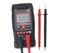 Medidor de voltaje, medidor digital de voltaje, medidor de voltaje de CA/CC, amperios, ohmios, diodos, capacitancia, frecuencia, resistencia para reparación de automóviles y diagnósticos eléctricos