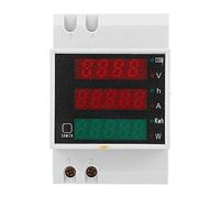 Medidor de voltaje, medidor eléctrico multifunción D52-2047, medidor de factor de potencia de voltaje de corriente de visualización digital AC200~450V