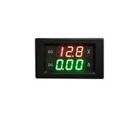 Medidor de voltaje y corriente YB4835VA de 14-100 V, 300 V, 600 V y 24 V, 3 A, 10 A, 20 A, 50 A, 100 A, 200 A, 500 A y 1000 A, LED, digital, amperímetro y voltímetro.(Black cover,DC999mA,DC14-600V)