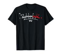 Medidor de VU dB DJ Camiseta