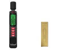 Medidor Decibelios, Sonómetro digital portátil DB Metro, instrumento de medición de ruido de 30 a 130 dB, dispositivo de medición de audio for monitorización ambiental.