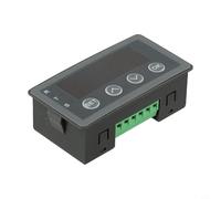 Medidor digital con entrada analógica 0-10 V 4 - 20 mA, pantalla con salida de relé, rango de visualización ajustable para temperatura presión nivel de líquido, industria DC6-25 V