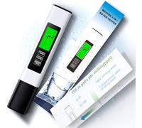 Medidor digital de agua 4 en 1 TDS 2024, medidor de temperatura y EC TDS preciso y fiable, 0-9990 ppm, pruebas profesionales para agua potable, sistema RO/DI, acuarios, piscina, etc.