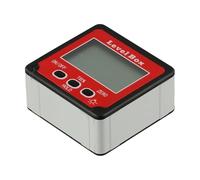 Medidor digital de ángulo de nivel con rango de medición de 360° y precisión de ± 0,2°, IP54, impermeable, resistente al polvo, inclinómetro para carpintería, proyectos de bricolaje y mantenimiento
