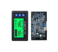 Medidor digital de batería con voltajes, porcentaje de potencia de corriente para baterías de litio ácido, medidor de potencia de corriente potencial