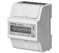 Medidor Digital de Costes de Energía para Carril DIN 5(80)A (Monofásico) - ORNO