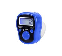 Medidor Digital de Dedo | Anillo Medidor Electrónico con Pantalla Digital | Accesorio Portátil Reiniciable de Conteo por para Conteo de Bienes Eventos Escolares