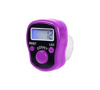 Medidor Digital de Dedo - Medidor Electrónico con Pantalla Digital | Accesorio Portátil Reiniciable de Conteo por para Conteo de Bienes Eventos Escolares