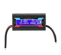 Medidor Digital de Energía 60V, Analizador de Potencia 100A, Voltímetro y Amperímetro Preciso - Alta Resolución, Pantalla LCD Retroiluminada, Compacto y Ligero para RC y