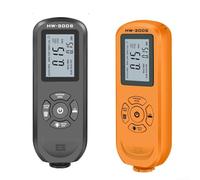Medidor digital de espesor de película seca HW300S con modo de medición estadística y diseño portátil para una evaluación precisa del grosor del revestimiento en cualquier lugar (naranja)