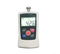 Medidor digital de fuerza de empuje y tracción con alarma de retroiluminación, medidor de compresión de tensión para control, 4 unidades N kg lb oz, 124 x 60 x 31 mm, ABS blanco (5N)