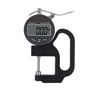 Medidor digital de grosor para papel y cuero, herramienta de medición de alambre de 0-25,4 mm, pantalla LCD de 0,01/0,001 mm