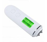 Medidor Digital de Hidratación y Grasa Cutánea con Pantalla LCD, Detector de Agentes Fluorescentes, Analizador de Piel Portátil con 8 Memorias, Color