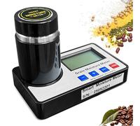 Medidor digital de humedad de grano, probador inteligente de actividad de agua de alimentos con rango de 3-40%, 19 granos preestablecidos
