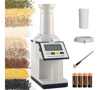 Medidor digital de humedad de granos, pruebas de alta precisión para 30 tipos de granos, rango de humedad del 1 al 40 %, error ≤ 0,5 % para medir con precisión trigo, maíz, arroz, granos de café