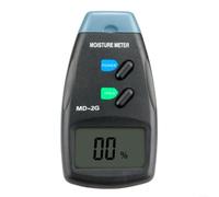 Medidor digital de humedad de madera MD-2G/MD-4G, rango del 5-40%, precisión de ±1%, probador de humedad de pantalla LCD grande para madera, para textiles, papel y hierbas, portátil con bolsa de
