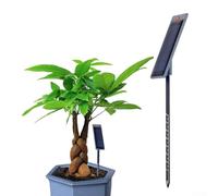 Medidor digital de humedad del suelo para plantas, indicador solar de escasez de agua para flores en macetas de interior y exterior y plantas tropicales