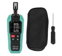 Medidor digital de humedad y temperatura Termohigrómetro multifuncional de alta precisión para laboratorios industriales Almacenes Invernaderos Dispositivo de mano ABS