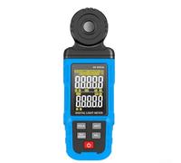 Medidor digital de iluminancia espectral 0.1-300000 Lux Probador de intensidad de luz con pantalla de temperatura de color para crecimiento de plantas y estudio de fotografía (SK-8302A)