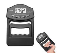 Medidor digital de mano (396 lb/180 kg, dinamómetro de mano, manómetro, dinamómetro digital, 180 kg), color negro