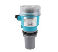 Medidor digital de nivel ultrasónico con pantalla LED integrada, salida analógica de 4-20 mA, carcasa de ABS impermeable IP65 para tratamiento de aguas residuales, alimentación CC (0~10 metros)