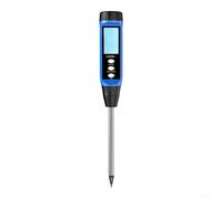 Medidor digital de pH del suelo con pantalla LCD | Alta precisión 3-14 Rango de pH 0-19.99ms/cm Prueba de humedad | Operación portátil con un solo botón para agricultura de jardín y granja (606)