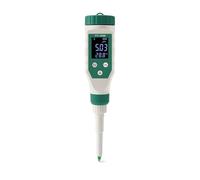 Medidor digital de pH for alimentos con Bluetooth, sensor de alta precisión de 0,00 a 14,00, probador intelinte de temperatura y acidez for elaboración de cerveza, frutas, quesos y conservas de carne.