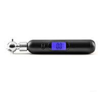 Medidor digital de presión de neumáticos 100PSI LCD retroiluminado | Luz de fondo LCD, pantalla clara en la oscuridad, operación fácil, medición precisa, color negro