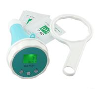 Medidor digital de prueba de calidad del agua 6 en 1, monitor profesional de temperatura PH ORP con control de aplicación móvil, para acuarios hidropónicos de piscina, análisis de agua potable de