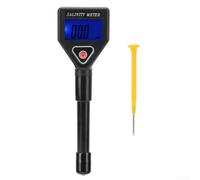 Medidor digital de sal 0 - 199,9 g/L con para ATC - IP65 resistente al agua probador de salinidad para acuario, piscina, agua de mar