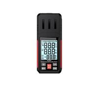 Medidor digital de temperatura y humedad HT607: higrómetro preciso con mediciones de punto de rocío y bulbo húmedo for uso doméstico