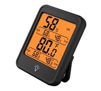Medidor digital de temperatura y humedad para termómetros de habitación de bebé, higrómetro, estaciones meteorológicas, termómetros de pantalla inglesa