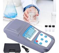 Medidor digital de turbidez, rango de medición 0-1000 NTU, luz dispersa de 90°, precisión de 0,01, retroiluminación, probador de calidad del agua para uso en campo y laboratorio