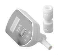 Medidor digital de valor conductual para la calidad del agua - Preciso probador de piscina con indicador de temperatura 56 x 38 mm