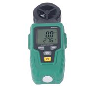 Medidor Digital de Velocidad del Viento Multifuncional, Preciso, Medidor Portátil de Temperatura y Velocidad del Aire - Alta Precisión, Múltiples Unidades, Uso Profesional y