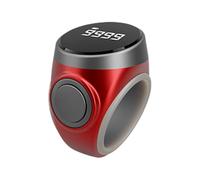 Medidor digital - Medidor de 4 dígitos, clicker electrónico, herramienta de conteo con diseño compacto | Dispositivo práctico para oración Tasbeeh, punto, ganchillo, coaching, evento en clase, sp