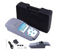 Medidor Digital Portátil de Turbidez ZD-2A Kit de Medidor de Turbidez de Agua Portátil Rango 0~200 NTU, para Laboratorio de Agua Potable y Pruebas en la Industria Vinícola