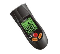 Medidor digital profesional para madera, papel de pared, detectores de humedad precisos con apagado automático y retroiluminación de 3 colores, probador de apagado automático para materiales de