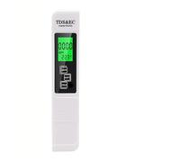 Medidor digital TDS/EC 3 en 1, termómetro tipo bolígrafo, analizador de calidad del agua alta precisión,Extensamente probado(Bianco)