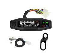 Medidor Digital Universal Para Motocicleta, Velocímetro, Odómetro Digital LCD, RPM, Medidor De Nivel De Combustible, Luz De Giro Para Motocicleta Tacómetro(GaugeXSensorXZ)