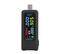 Medidor Digital Voltímetro Amperímetro, Multifunción, Pantalla IPS 4 Dígitos, 5-36V, 0-8A - Precisión en Medición, Evaluación de Cargadores, Para Electrónica