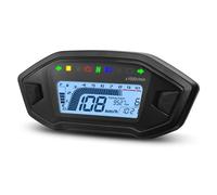 Medidor distancia moto Instrumentos Para Tablero Tacómetro Digital Para Motocicleta, Pantalla Para 10 000 Lúmenes Para 2 A 4 Cilindros, 7 Colores